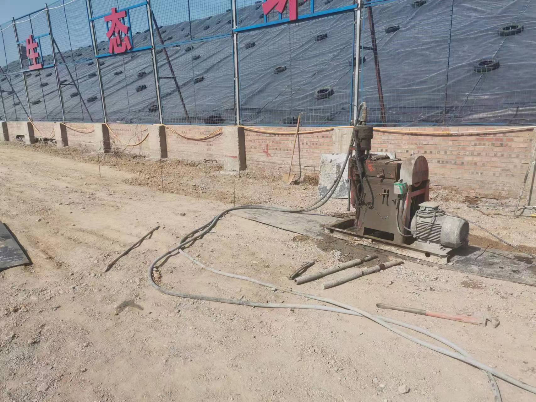 白鹭湖管理区双液注浆